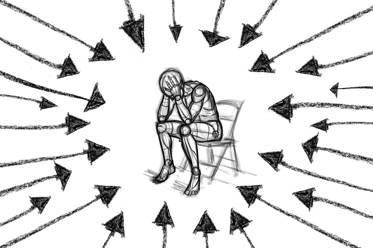 Symbol prepracovanosti, pomoc pri strese a vyhorení